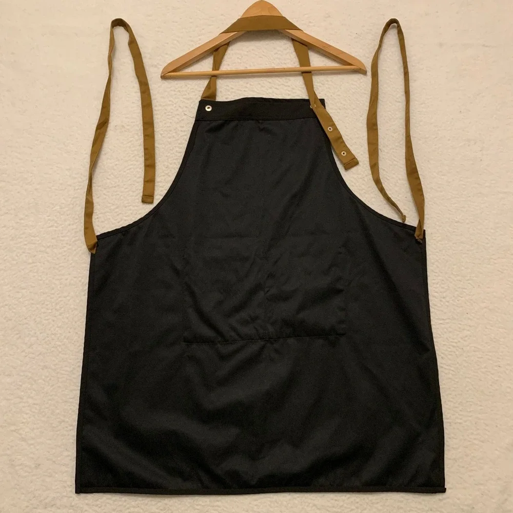 Funny Bib Apron Unisex One Size YouTube Pockets Adjustable Graphic Print Kitchen